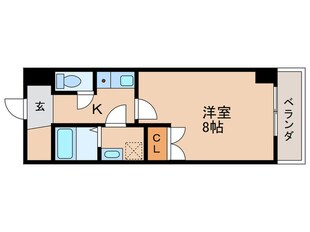 湖南コーポレーションⅡの物件間取画像